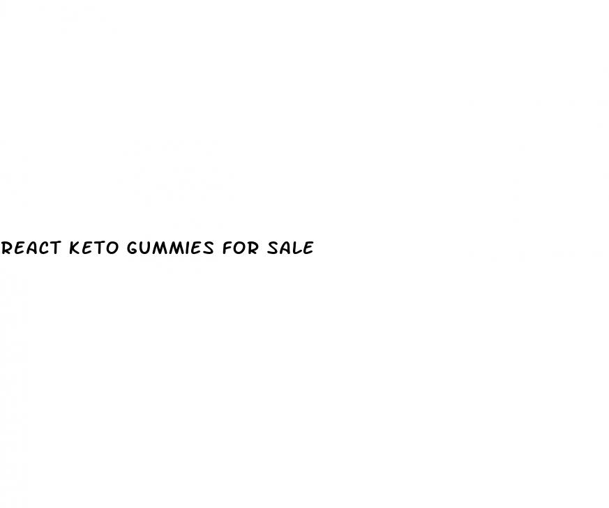 react keto gummies for sale