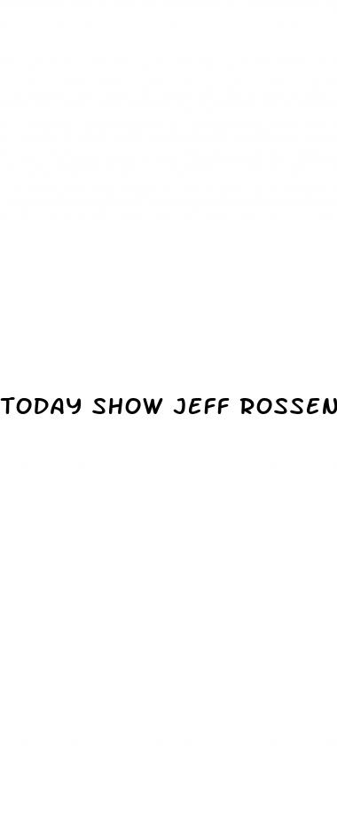 today show jeff rossen weight loss