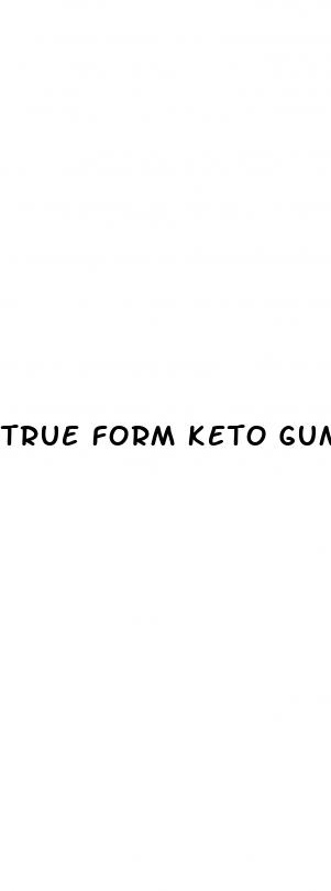 true form keto gummies ingredients