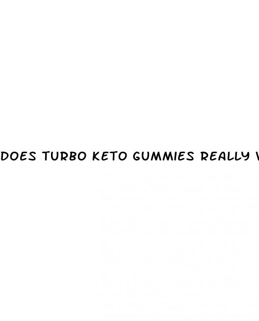 does turbo keto gummies really work