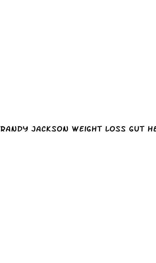 randy jackson weight loss gut health