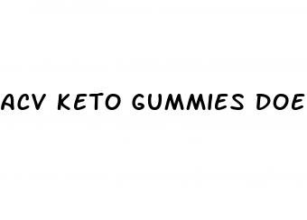 acv keto gummies does it work