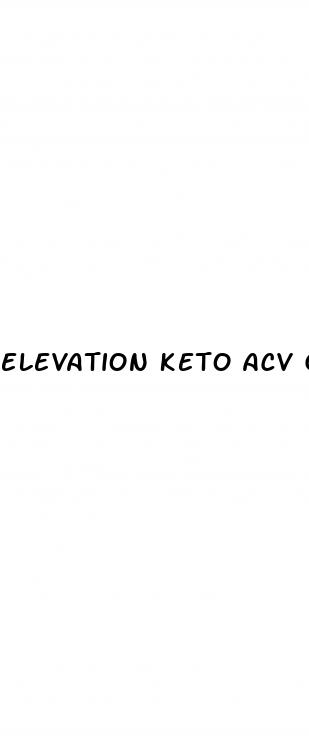 elevation keto acv gummies