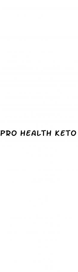 pro health keto gummies