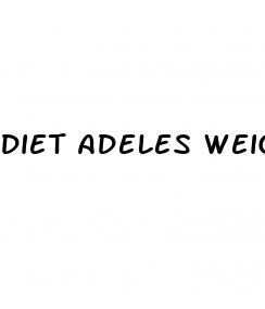 diet adeles weight loss