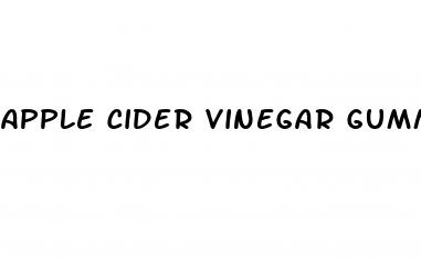 apple cider vinegar gummies help with weight loss