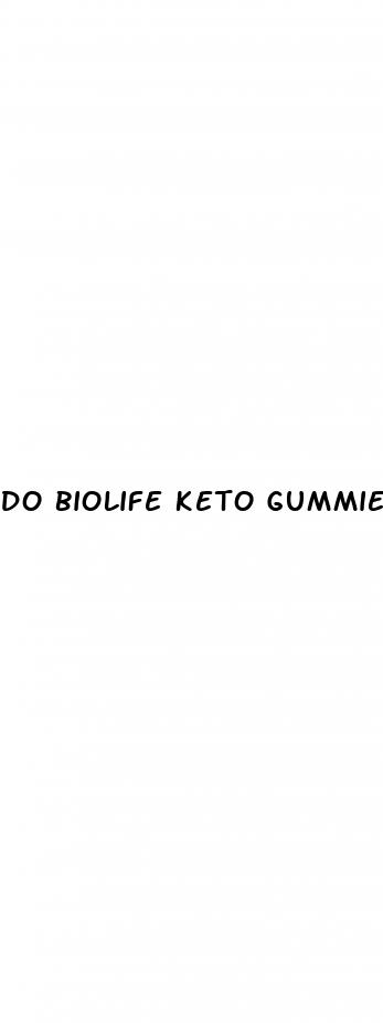 do biolife keto gummies work