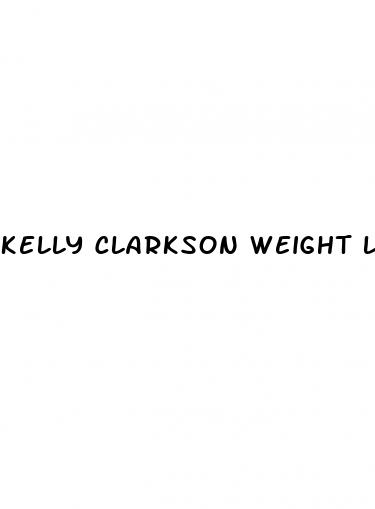 kelly clarkson weight loss post