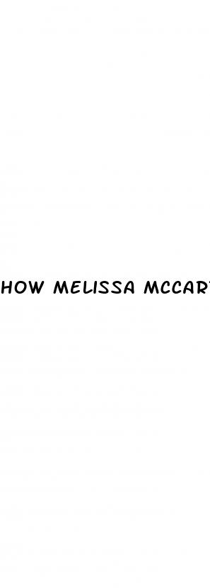 how melissa mccarthy weight loss