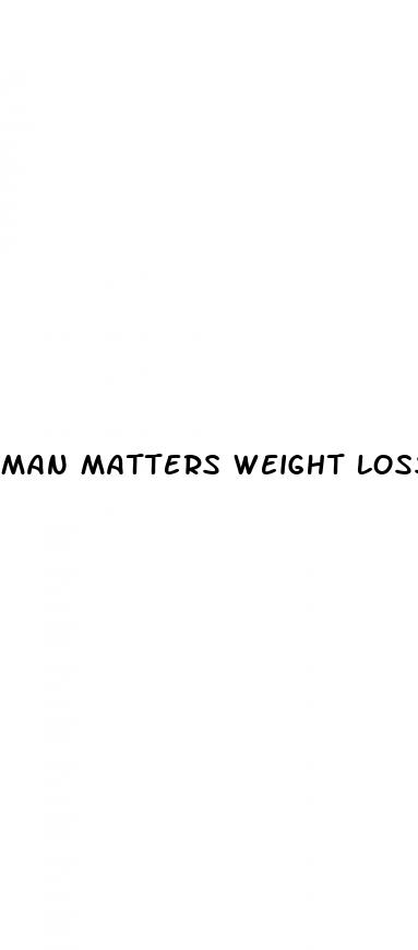 man matters weight loss gummies