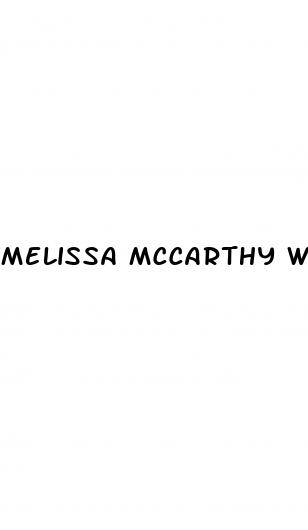 melissa mccarthy weight loss how did she do it