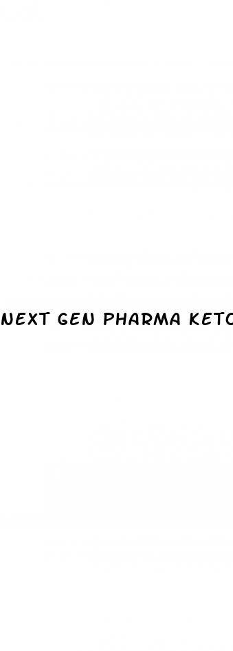 next gen pharma keto gummies