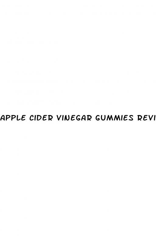 apple cider vinegar gummies reviews for weight loss