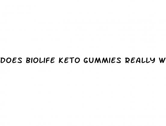 does biolife keto gummies really work