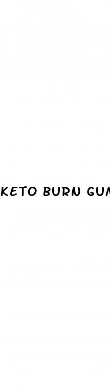 keto burn gummies side effects