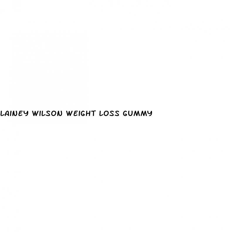 lainey wilson weight loss gummy