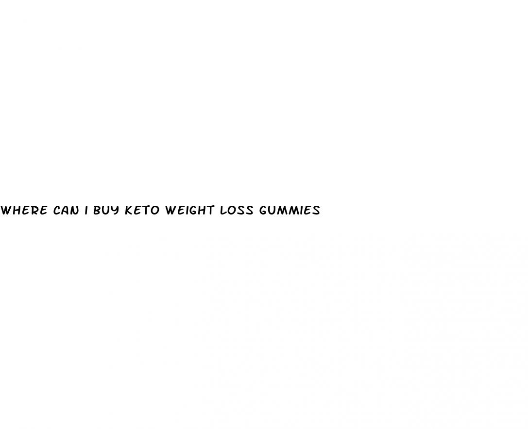 where can i buy keto weight loss gummies