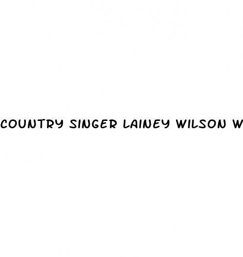 country singer lainey wilson weight loss