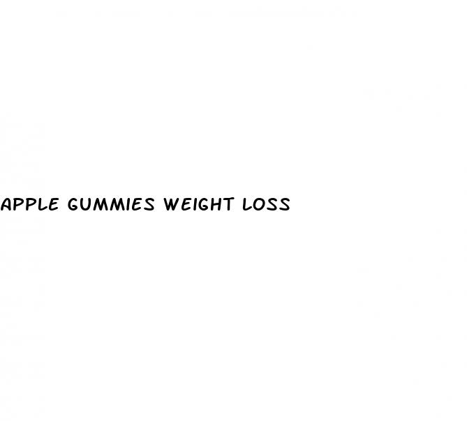 apple gummies weight loss