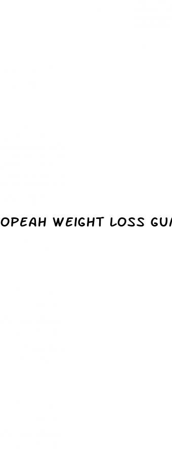 opeah weight loss gummy