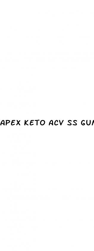 apex keto acv ss gummies reviews