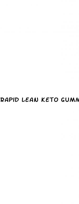 rapid lean keto gummies reviews