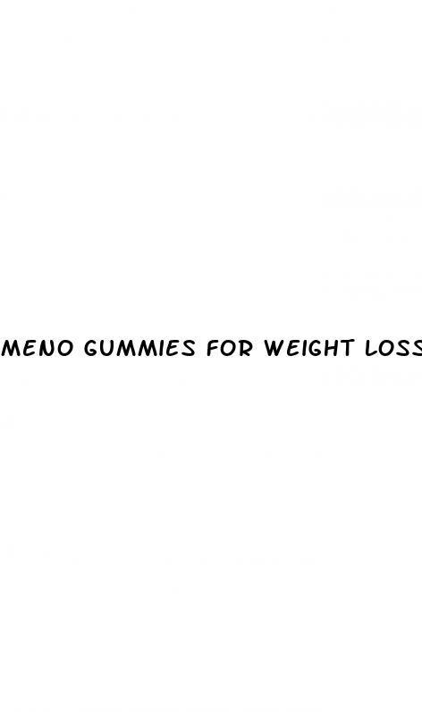 meno gummies for weight loss