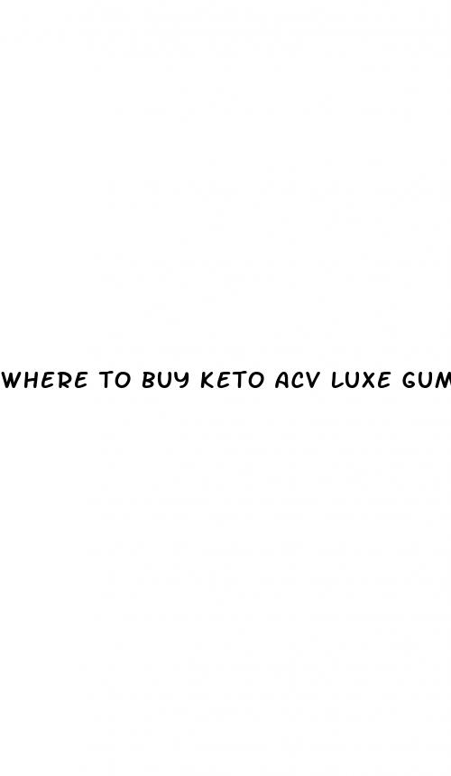 where to buy keto acv luxe gummies