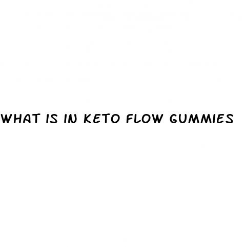 what is in keto flow gummies