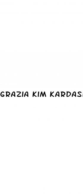 grazia kim kardashian weight loss