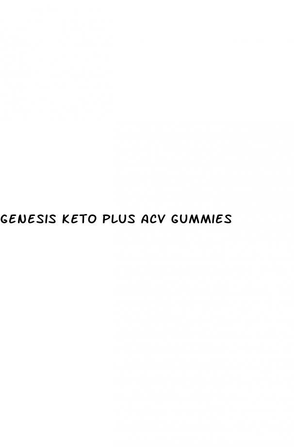 genesis keto plus acv gummies