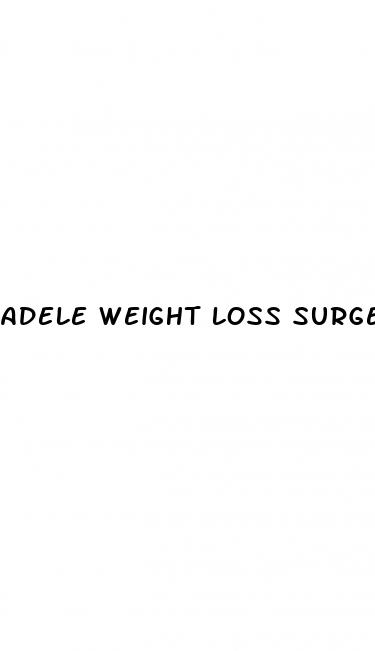 adele weight loss surgery 2024