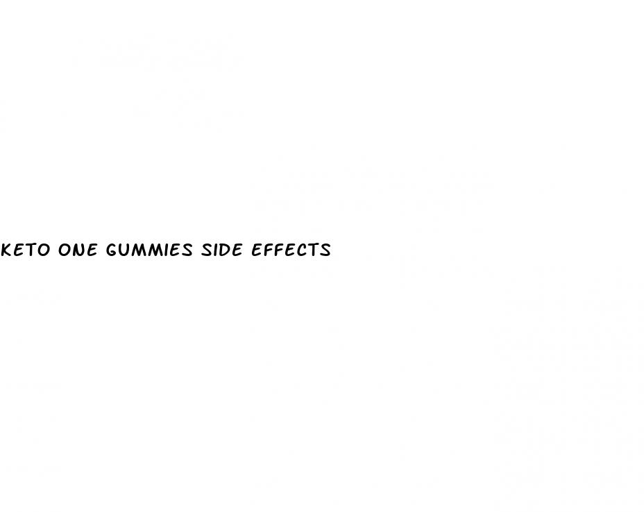 keto one gummies side effects