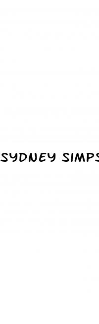 sydney simpson weight loss