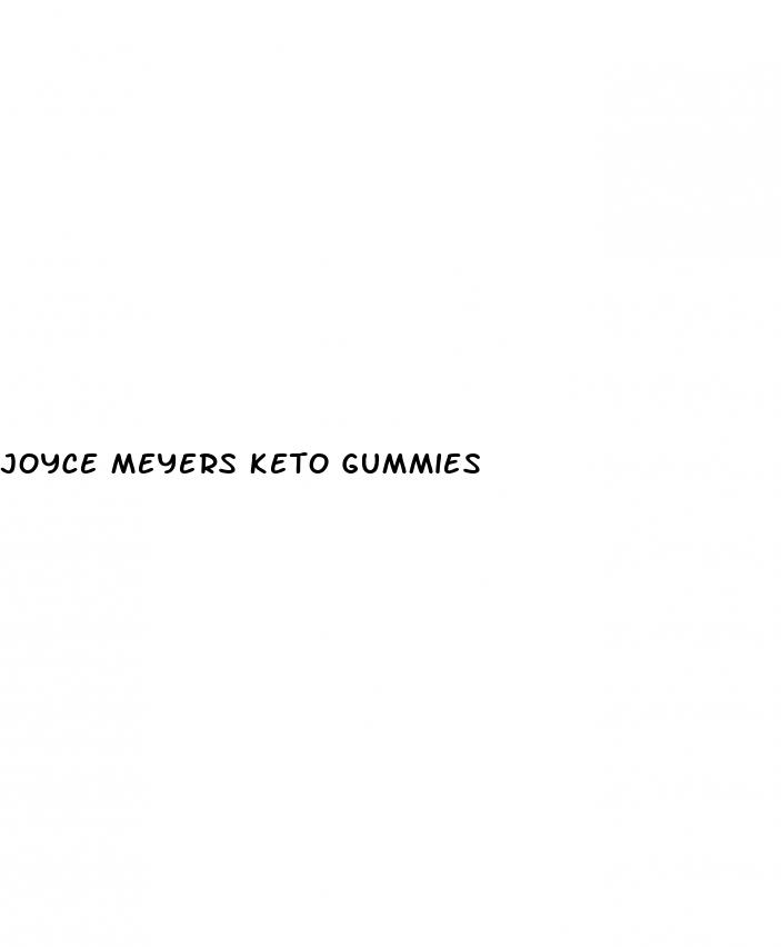 joyce meyers keto gummies