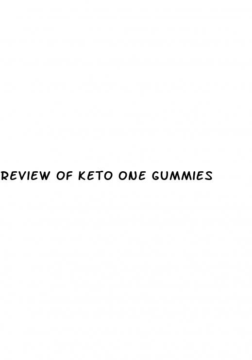 review of keto one gummies