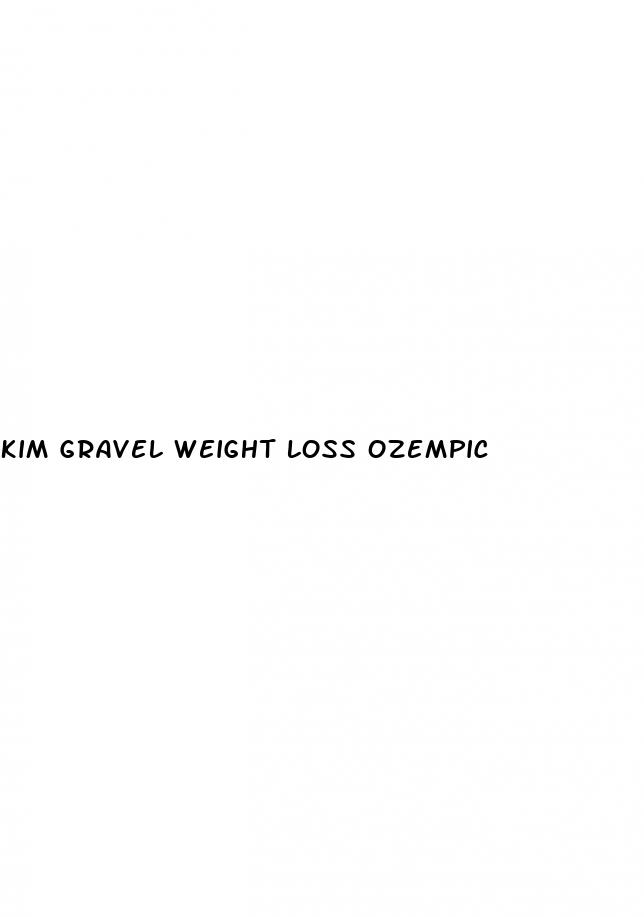 kim gravel weight loss ozempic