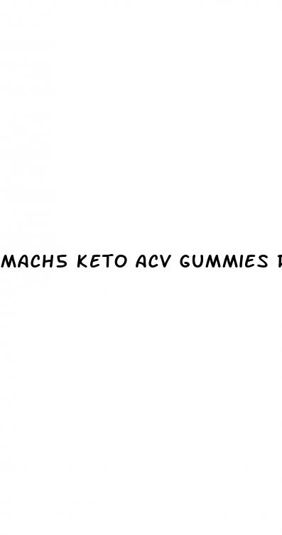 mach5 keto acv gummies reviews