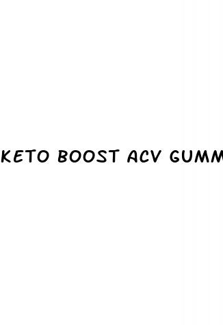 keto boost acv gummies