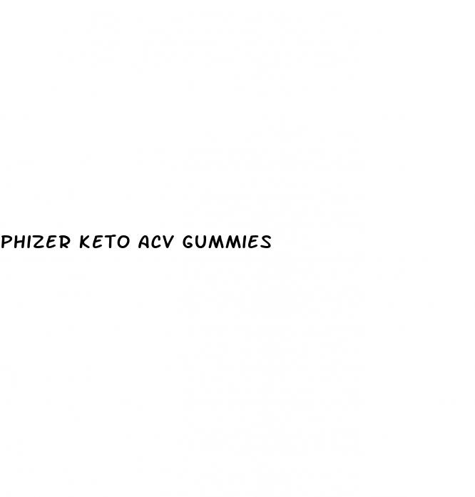 phizer keto acv gummies