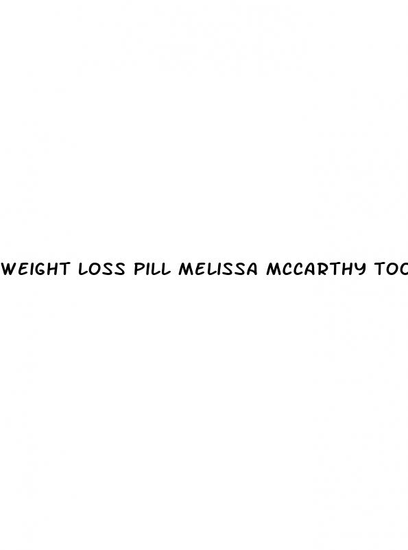 weight loss pill melissa mccarthy took