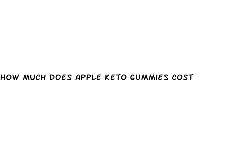 how much does apple keto gummies cost