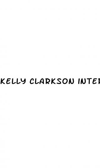 kelly clarkson interview on weight loss