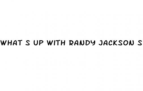 what s up with randy jackson s weight loss