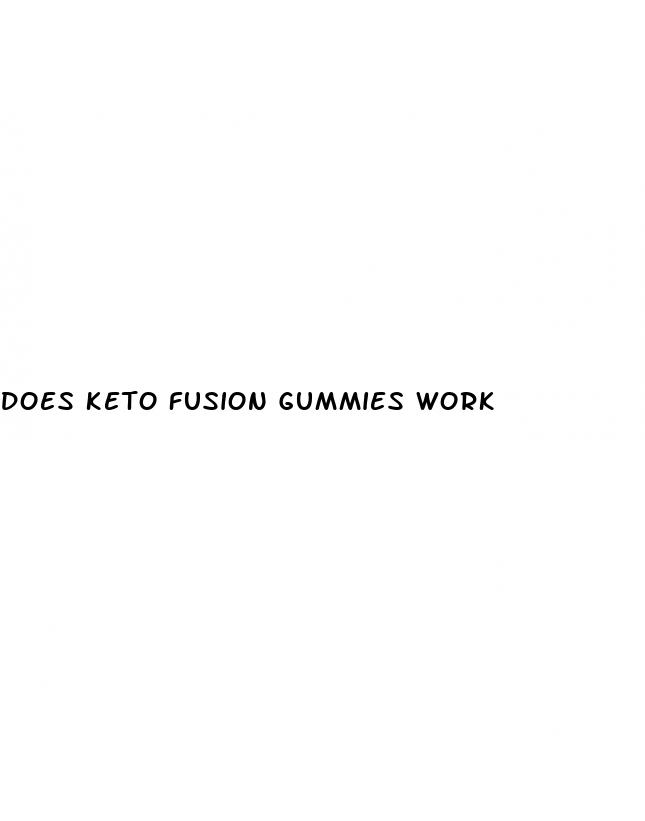 does keto fusion gummies work