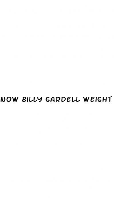 now billy gardell weight loss