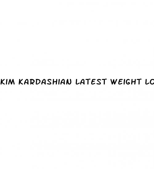 kim kardashian latest weight loss