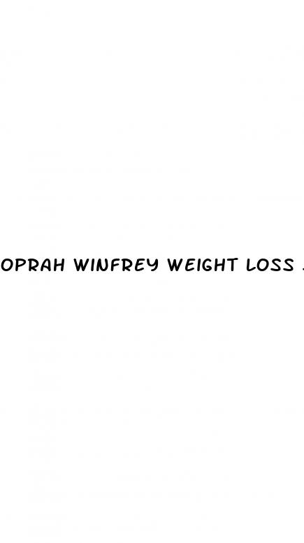 oprah winfrey weight loss stock