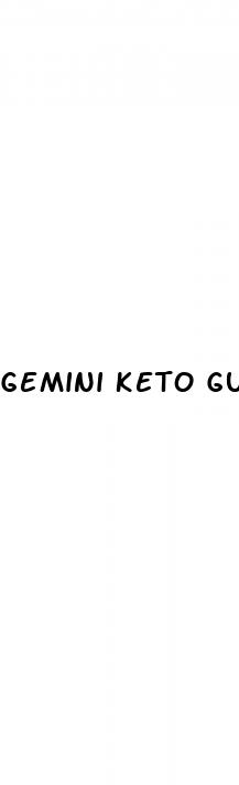 gemini keto gummies cost