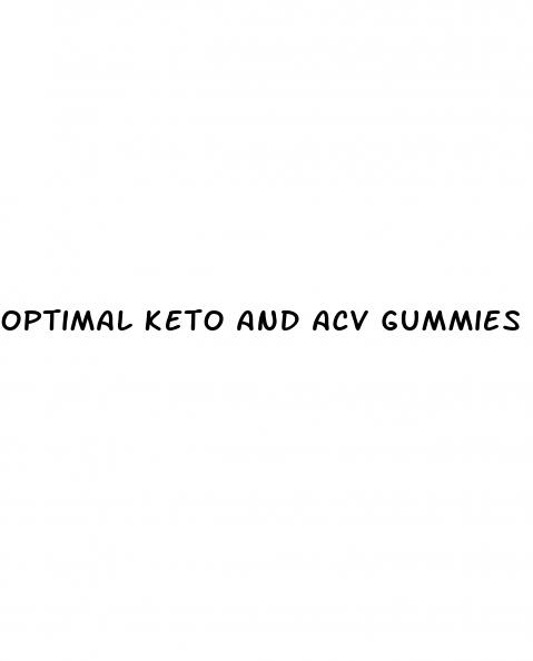 optimal keto and acv gummies